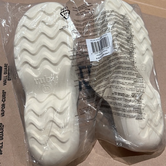 Bone Colored Clogs - Picture 2 of 2